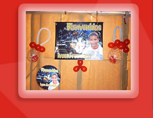Gimnasio infantil, payasos, mimos y talleres recreativos.